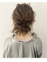 ネオリーブアイム 横浜西口店(Neolive aim)&nbsp;ルーズおだんごアレンジ