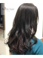 ヌックヘアー(Nook hair) インナーカラー♪