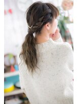 ミック 日暮里店(miq)&nbsp;ゆるフェミニンな♪大人かわいいルーズアップアレンジa1