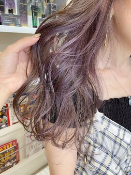 レガシーヘアーデザイン(Legacy hair design) 「パープル×インナーカラー」