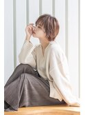 【Totia元町・三宮】大人ショート×フェザーバング