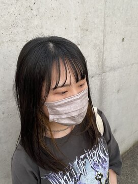 ヘアーメイク ヴァンセット HAIR & MAKE VINGT-SEPT シースルーバング