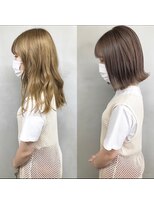 髪質改善＊大人かわいいコテ巻き＊デジタルパーマ【Zina 銀座】