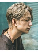 波巻き束感ショートツーブロックマッシュアップバングコンマヘア