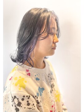 アンドライフ 市原店(AND LIFE) インナーカラー×ラベンダー