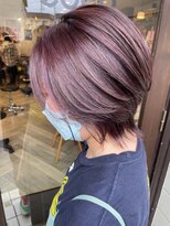 ヘア メイク ココ(hair make coco)&nbsp;立体感★ラベンダーピンク