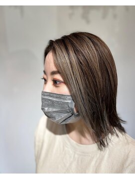 バンビ ヘアーメイク(Bambi hair make) くすみミルクティーカラー