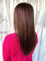 エスハートオブヘアー 植田店(ES Heart of HAIR)&nbsp;【ES 伊藤】ウィンタースタイルNo.47 ストレートこっくりカラー