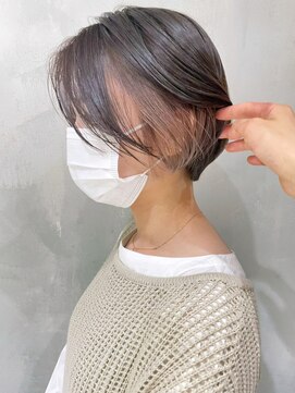 アルバム 池袋(ALBUM) シアピンクインナーカラー_ショコラアッシュ_ba397321