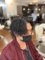 スマイル 沼影店(Smile)&nbsp;ウルフカット/ツイスパ/波巻き/束感<理容室>[メンズ/武蔵浦和]