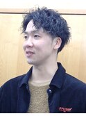 ツイストスパイラルパーマ ツーブロック
