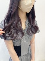 ランテルディ 渋谷(LANTERDIT)&nbsp;【LANTERDIT】イヤリングカラーエクステ♪ラベンダーグレー/Risa