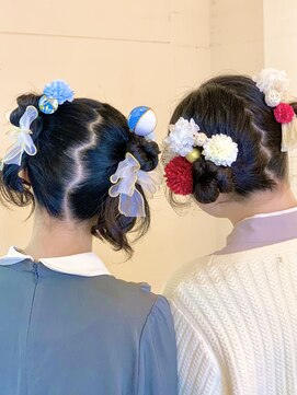 はんなり 行徳 【ディズニー×振袖ヘアセット】お出かけ前のヘアアレンジに★