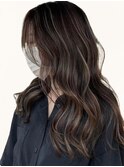 ハイライトバレイヤージュダブルカラーケアブリーチ30代40代
