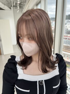 エイト 神戸三宮店(EIGHT) やり過ぎないくらいのハイトーン！ミルクティーベージュ！