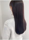レイヤーカット/ウェットヘア/デザインカラー/ラベンダー