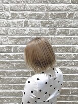 ソワン ドゥ ブレス 立花店(soin de brace) ベージュ×ブリーチ/小顔