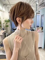 ロンドミラー 博多店(Lond Mirror)&nbsp;ハイトーンカラー/くびれヘア/ベージュカラー