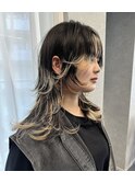 デザインカラー　フェイスフレーミング　エンドカラー