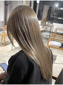 カーキグレージュミルクティーベージュメルティカラー