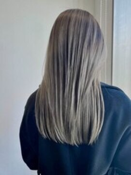 ヘアーラニッシュ 三郷中央店(hair Lanish) くすみグレージュ/バレイヤージュカラー/20代30代40代