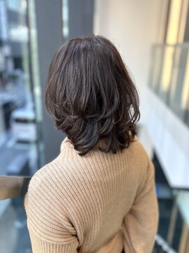 エアー 銀座タワー(AIR) 小顔　レイヤーボブ　2