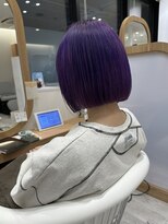 アドラーブル ココロ 新潟(adorable CoCoLo)&nbsp;10代20代★大人可愛いダブルカラーブリーチラベンダーカラー