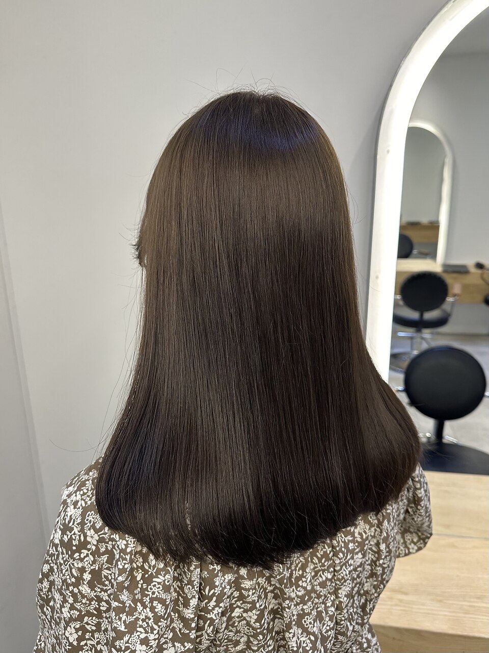 表参道ピンクベージュ/艶ミディアム