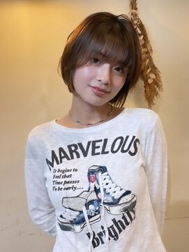 アオトーキョー 二子玉川(ao.tokyo) ニュアンスショートボブ/20代30代40代50代