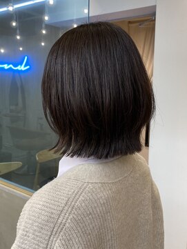 ロンドアジュール 横浜(Lond azur) ミニウルフレイヤーカット顔周りカット前髪カット韓国ボブ/横浜