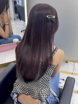 ジュイル シブヤ(JEWIL SHIBUYA) 【JEWIL 渋谷 櫻田】ブリーチなしの暖色カラー♪