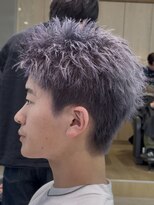 フィフス 天神大名(fifth)&nbsp;福岡大名メンズパーマスパイキーショートスパイキーパーマ30代