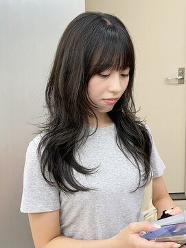 パークレーン アイス イヴェン(park lane ICI yeven) ハッシュカット韓国レイヤーカット/akane