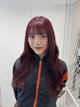 ゼスト 八王子店(ZEST) 【瑠唯】この秋おすすめチェリーレッド