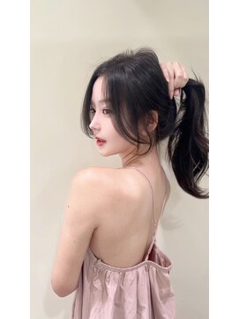 シュガー(Sugar) レイヤーカット/ワンホンヘア/韓国ヘア/顔まわり/大阪/梅田