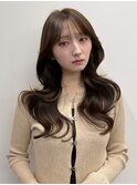 韓国風/レイヤーカット/顔周り/顔まわり/髪質改善/ベージュ