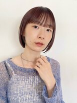 トリッカ 銀座(tricca)&nbsp;ショートボブ/ショートヘア/小顔カット/透明感カラー