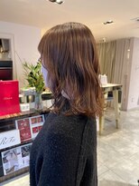 ヘアーエスクールフェイス(hair S. COEUR face)&nbsp;オレンジベージュ/枚方美容室/大阪美容室