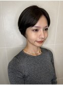 大人ナチュラル×ショート