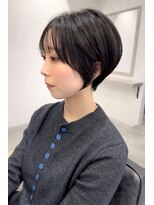プリームヘアーホワイト(Pleame hair WHITE) 黒髪でも大丈夫!透け感ショート