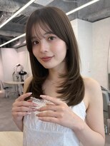 ベイルーム(BAYROOM by HONEY omotesando)&nbsp;ミディアムレイヤー/レイヤーカット/顔まわりカット
