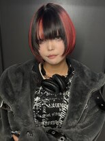 コエル(KOER)&nbsp;【難波/心斎橋】地雷系アンブレラカラー×姫カットウルフボブ