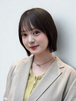 リン(Lin)&nbsp;二子玉川大人ボブ切りっぱなしボブ前下がりボブ