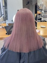 ヴェルダ 池袋店(verda)&nbsp;ブリーチ2回　ピンクベージュ