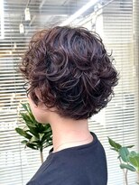 トオ(TOH)&nbsp;ショートパーマナチュラルパーマ癖毛風パーマレイヤーパーマ