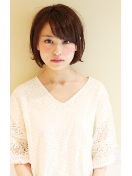 レウナ 外苑前(Reuna) 外はねキュートボブ★黒髪【外苑前・青山・表参道】