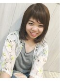 ナチュラルワンレンスタイル