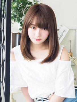 ジュレベール(JurerBelle) 【ジュレベール 松田】 美自然に可愛いナチュラル艶ストレート☆