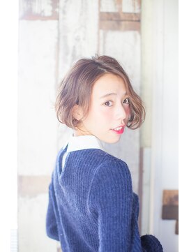 アルーシェ 心斎橋(Alushe) 大人小顔パーマひし形シルエット 【Alushe心斎橋】