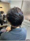 グラデーションショートボブスタイル